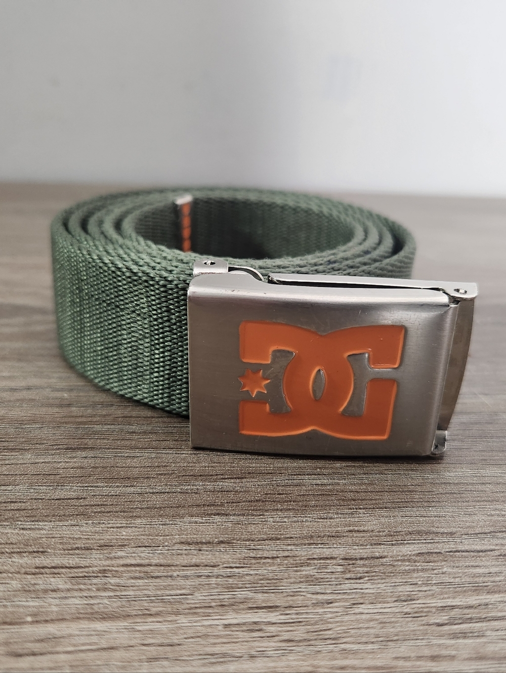 DC Shoes Green Web Belt